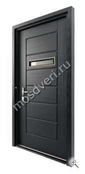 Входная дверь в коттедж со стеклянной вставкой - купить от производителя Мосдвери Входная дверь в коттедж со стеклянной вставкой